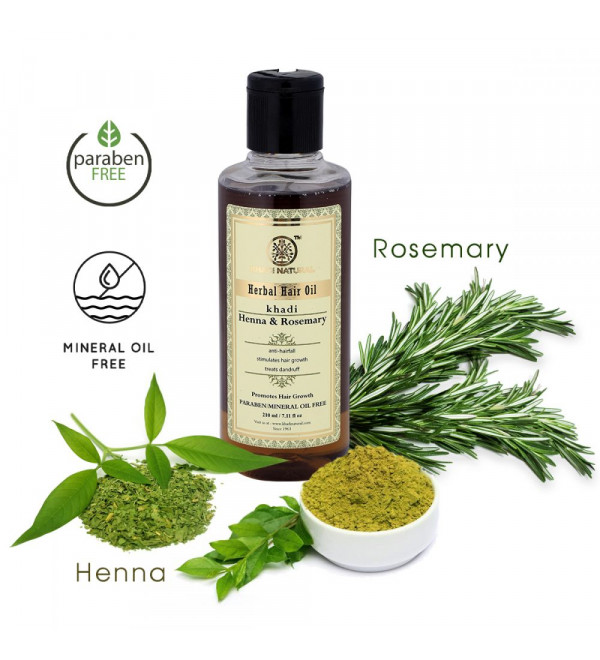 Henna & Rosemary Hair Oil