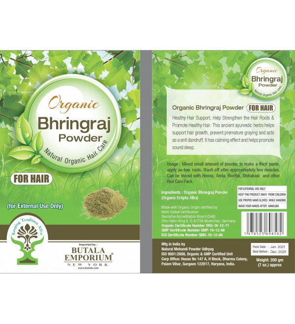 Organic Bhringraj Powder for Hair