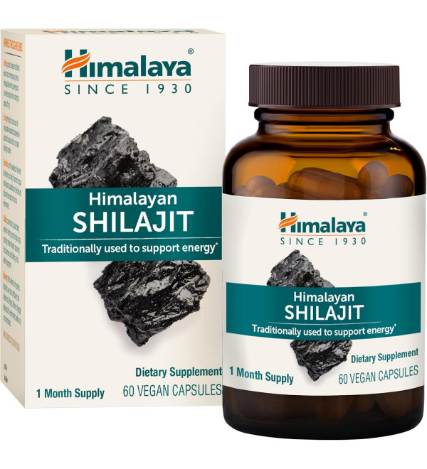 Shilajit Capsules (Himalaya)