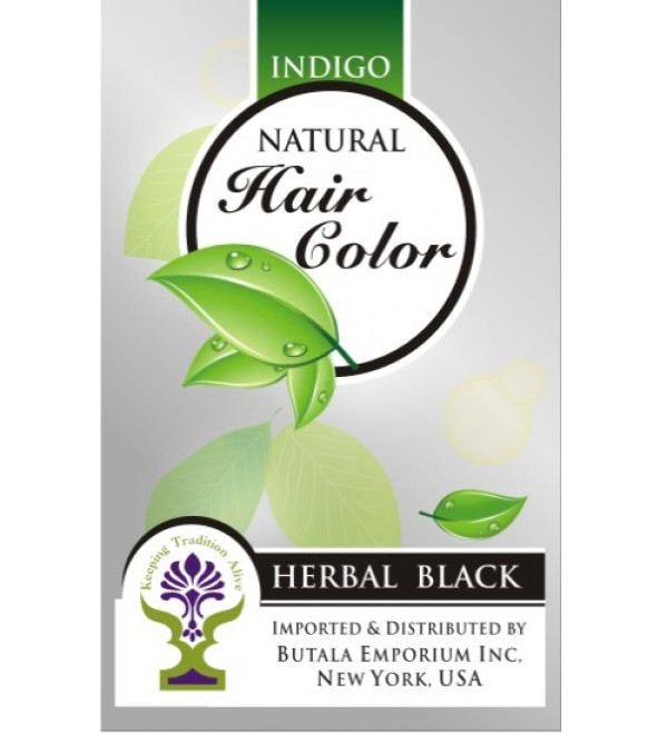 Indigo Natural Hair Color: Herbal Black