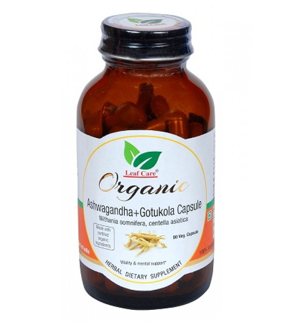 Org.Ashwagandha + Gotukola Cap