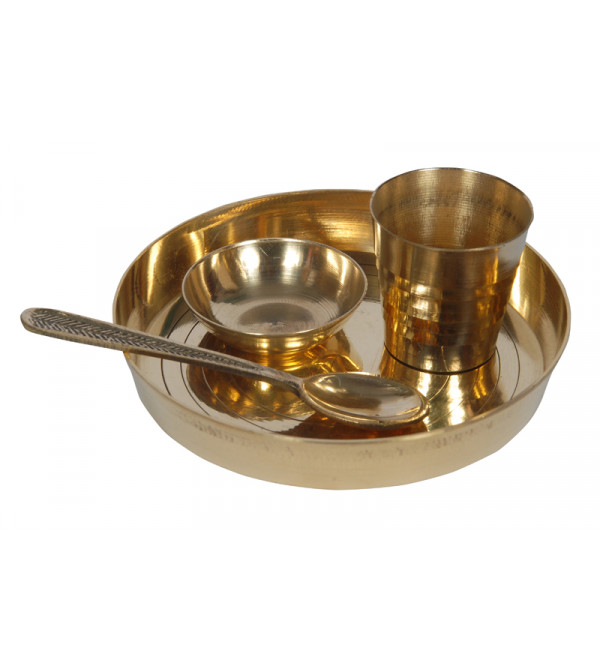 Brass Puja Set Mini 