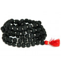 Japa Mala: Tulsi Black 108 Beads