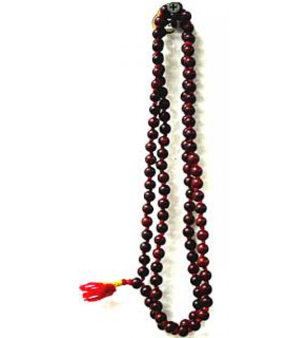 Japa Mala : Red Sandalwood 108 Beads