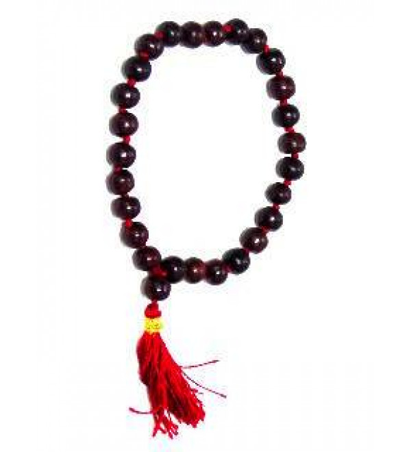 Japa Mala: Red Sandalwood 27 Beads