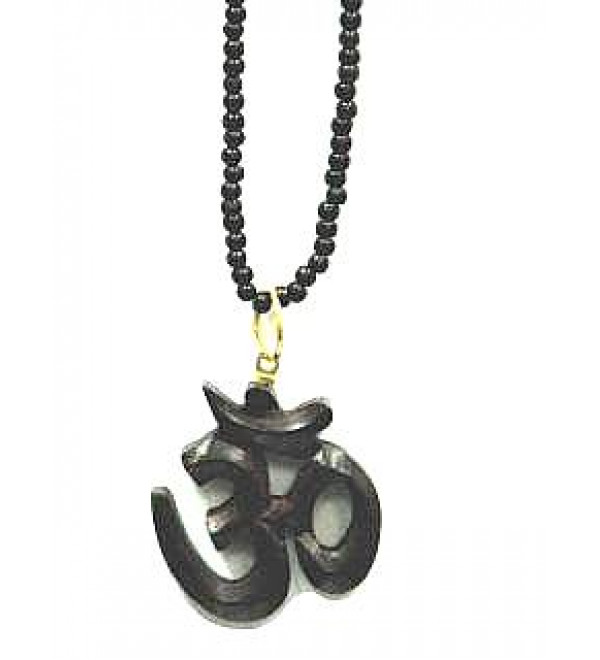 Sandalwood Neckless with Aum (Red Sandalwood)