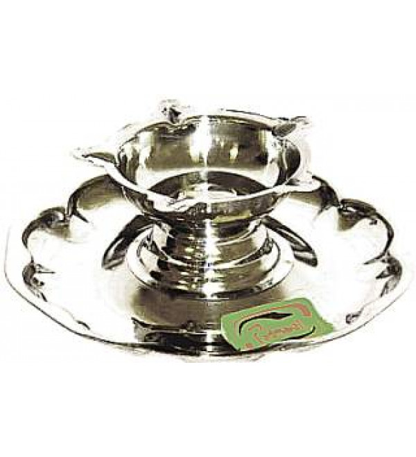 Stainless Steel Diya (Lamp)